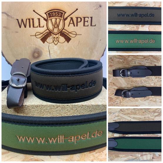 WILL&APEL Neopren Gewehrriemen 